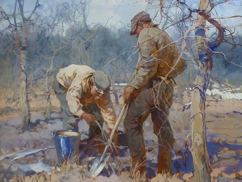 1879-Stepan Fiodorovich Kolesnikov - Giardinieri